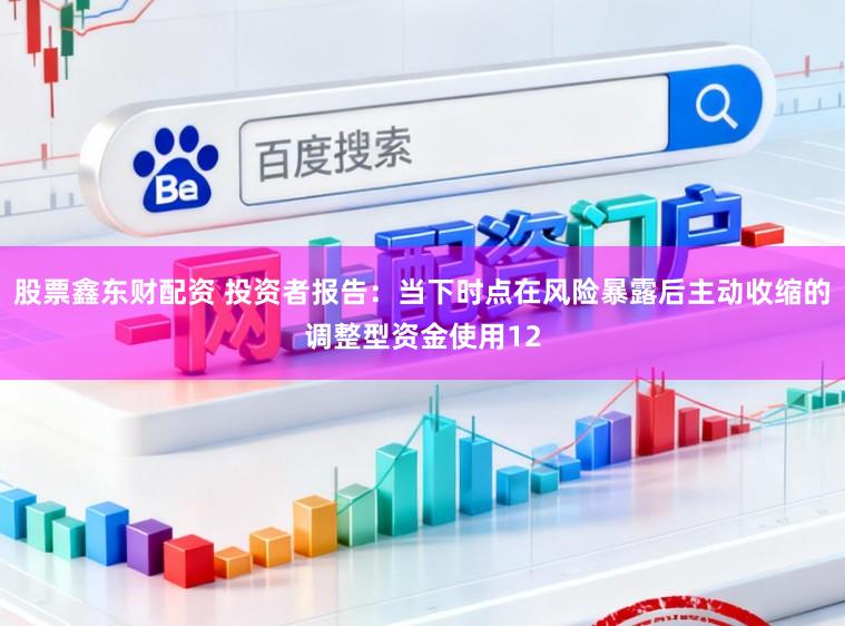 股票鑫东财配资 投资者报告：当下时点在风险暴露后主动收缩的调整型资金使用12